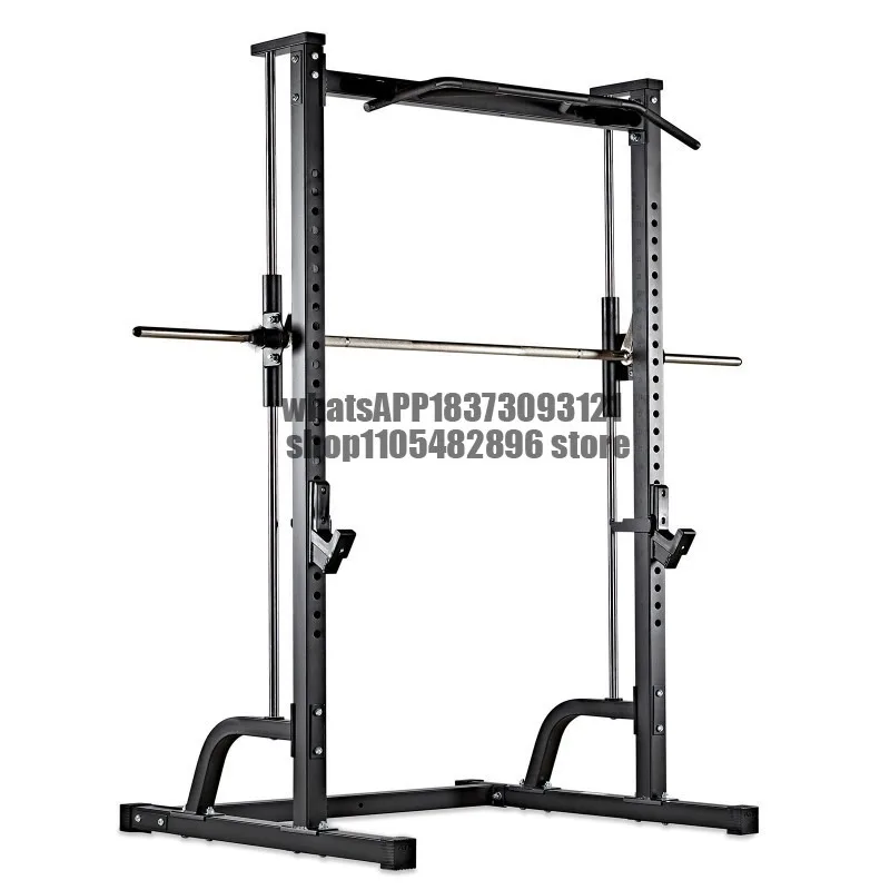Machine Squat Rack Pull-Up Trainer Multi-Functional Squat Bench Press Barbell Rack Strength Training Equipment