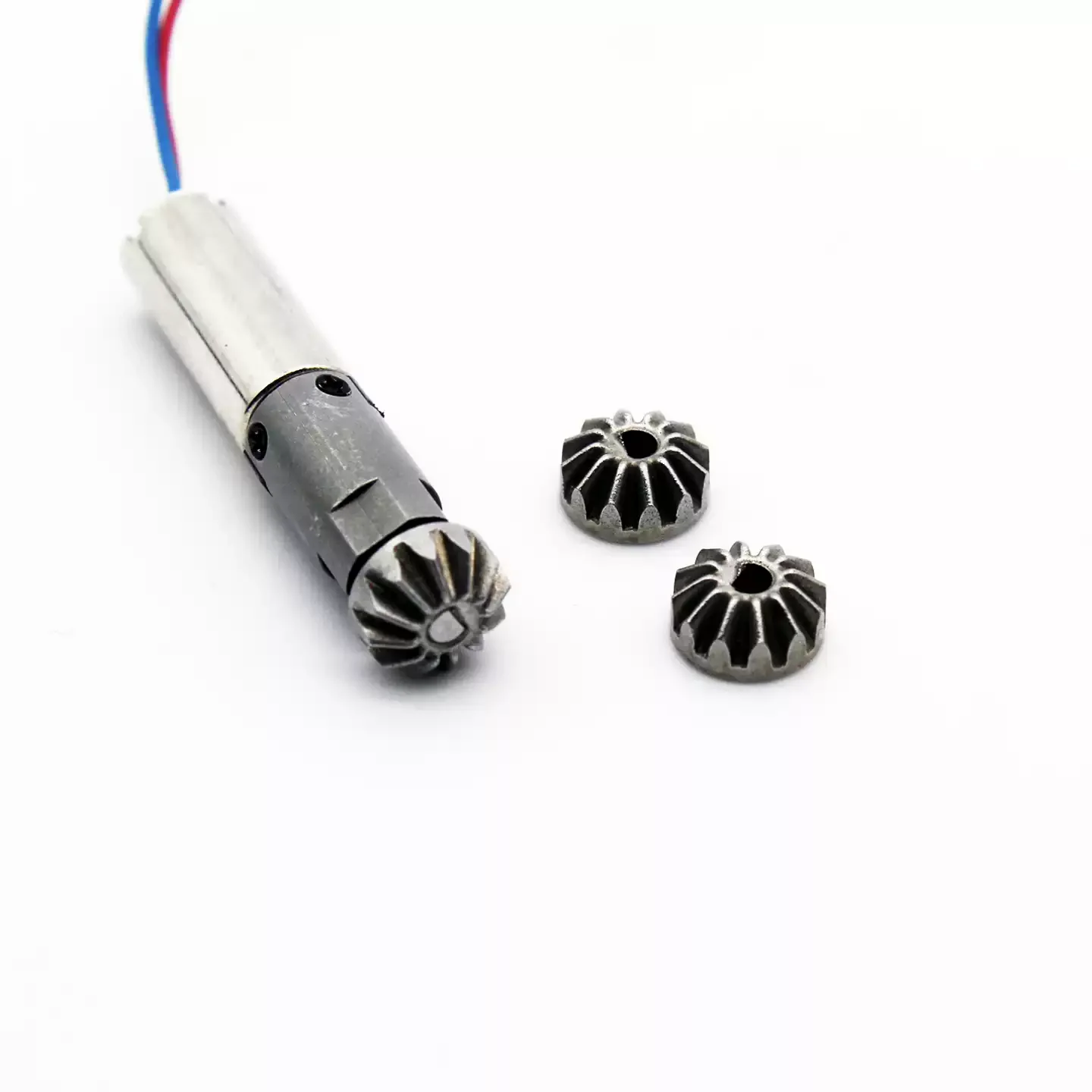 2pcs/lot  0.5M 12T 2mm D-Shaped Hole 90 Degree 1:1 Transmission Gear (gear only) High Precision Micro Metal Bevel Gear