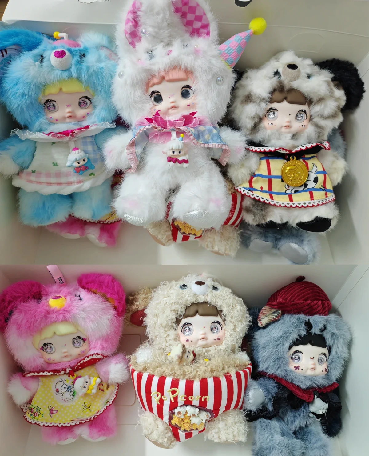 

TOPTOY Official Nommi About Childhood Series Blind Box, Vinyl Plush Figure Bag Charm, Nostalgic Collectible Keychain Gift Doll