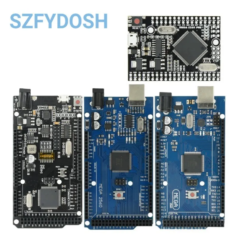 MEGA 2560 PRO Embed CH340G/ATMEGA2560-16AU Chip with male pinheaders Compatible for Arduino Mega2560 for arduino