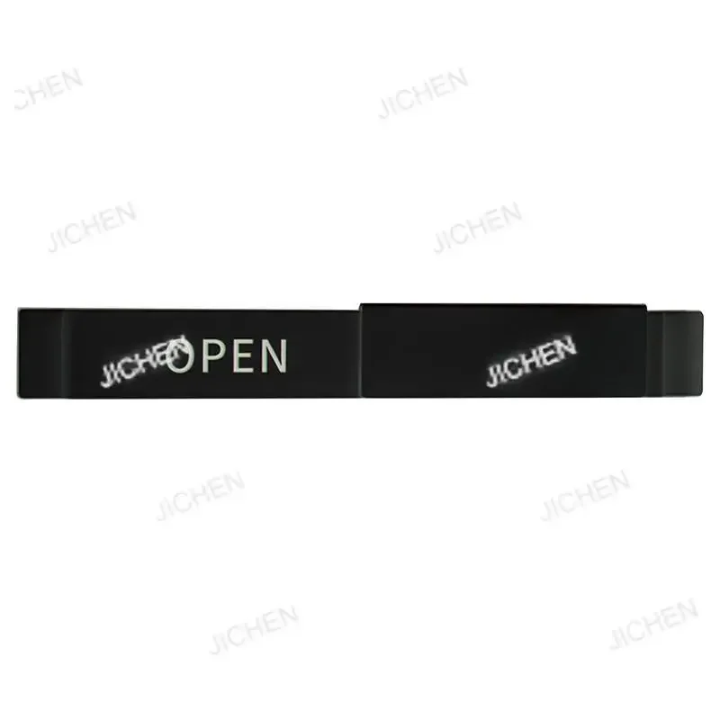 

HSOpen Sign For Bussiness Door Privacy Slide Door Indicator With Clear Text Slider Door Indicator Double Sided Visibility For