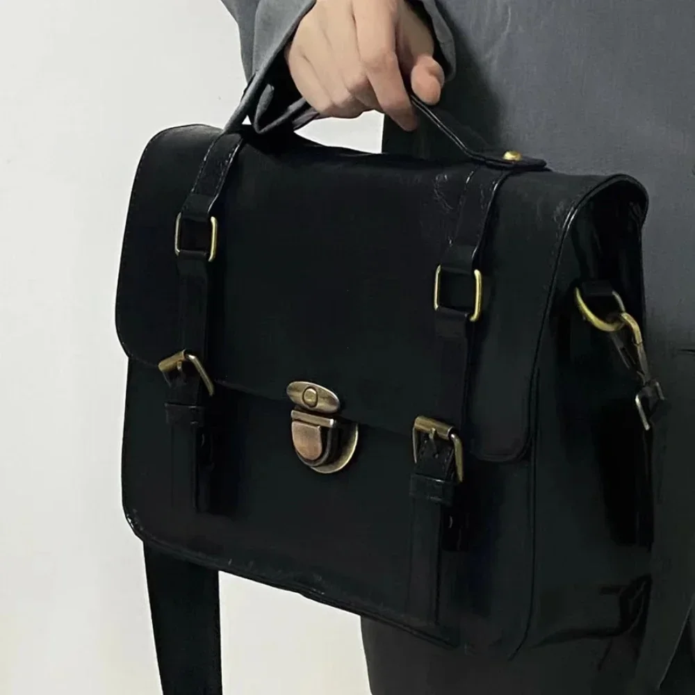 

Japanese Students Vintage Women Handbags Crossbody Streetwear Preppy Y2k Messenger Bag Trendy All Match Casual Backpacks