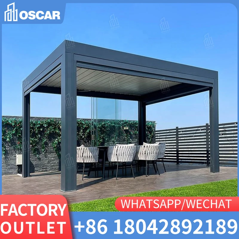 Modern Prefabricated House Aluminum Solarium Veranda Customized Winter Garden Sunroom Greenhouse Energy Saving Glass Houses