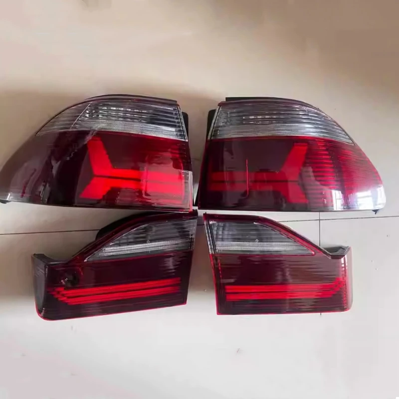 

Светодиодные затемненные задние фонари для Honda Accord CG5, модифицированные, новый стиль, стоп-сигнал, указатель поворота