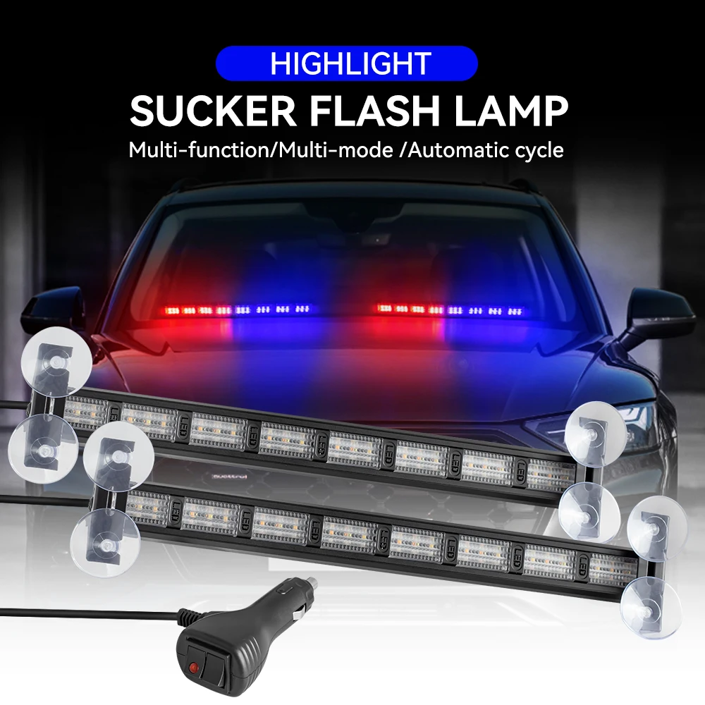 

Windshield Mounting Bracket With Clear Suction Cups Sucking Caps For Car Truck Led Strobe Emergency Beacon Light Bar Sticks