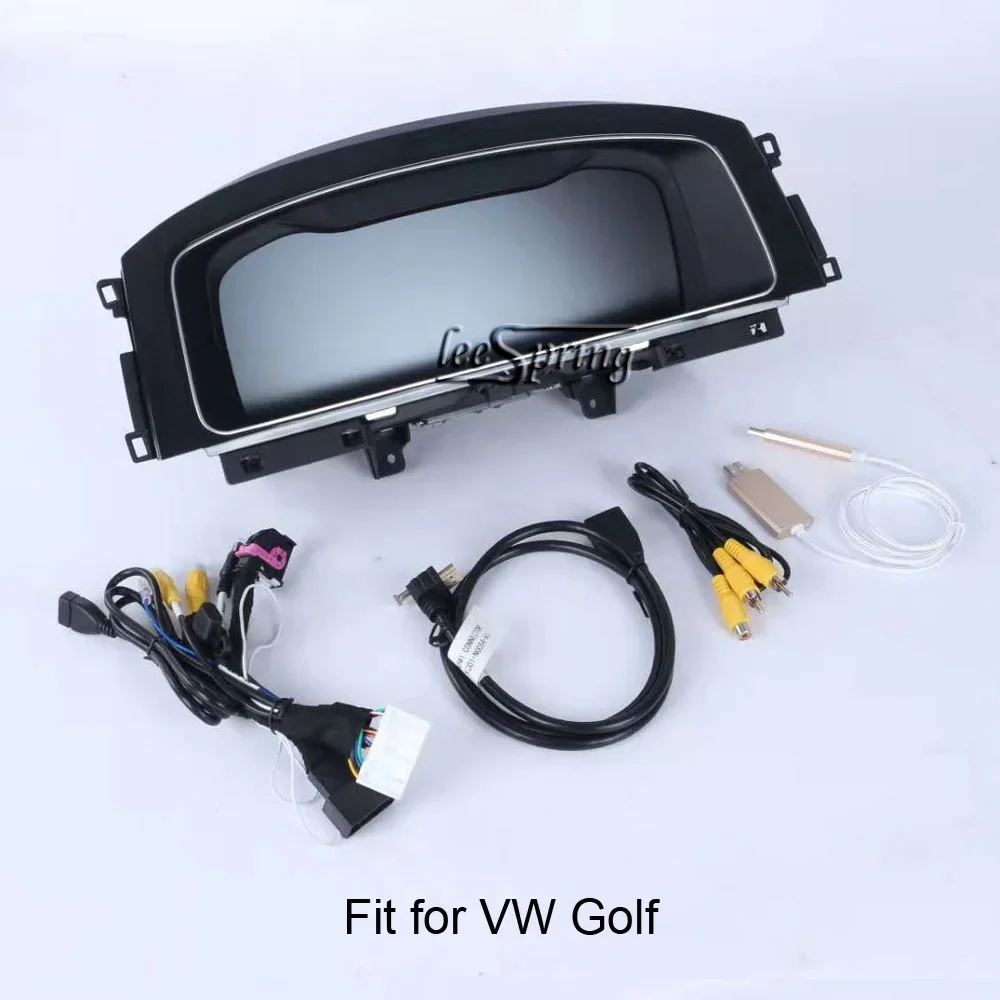 12.3-inch HD full LCD dashboard suitable for Volkswagen VW Golf 2014-2020 (gasoline cars) All-liquid crystal combination