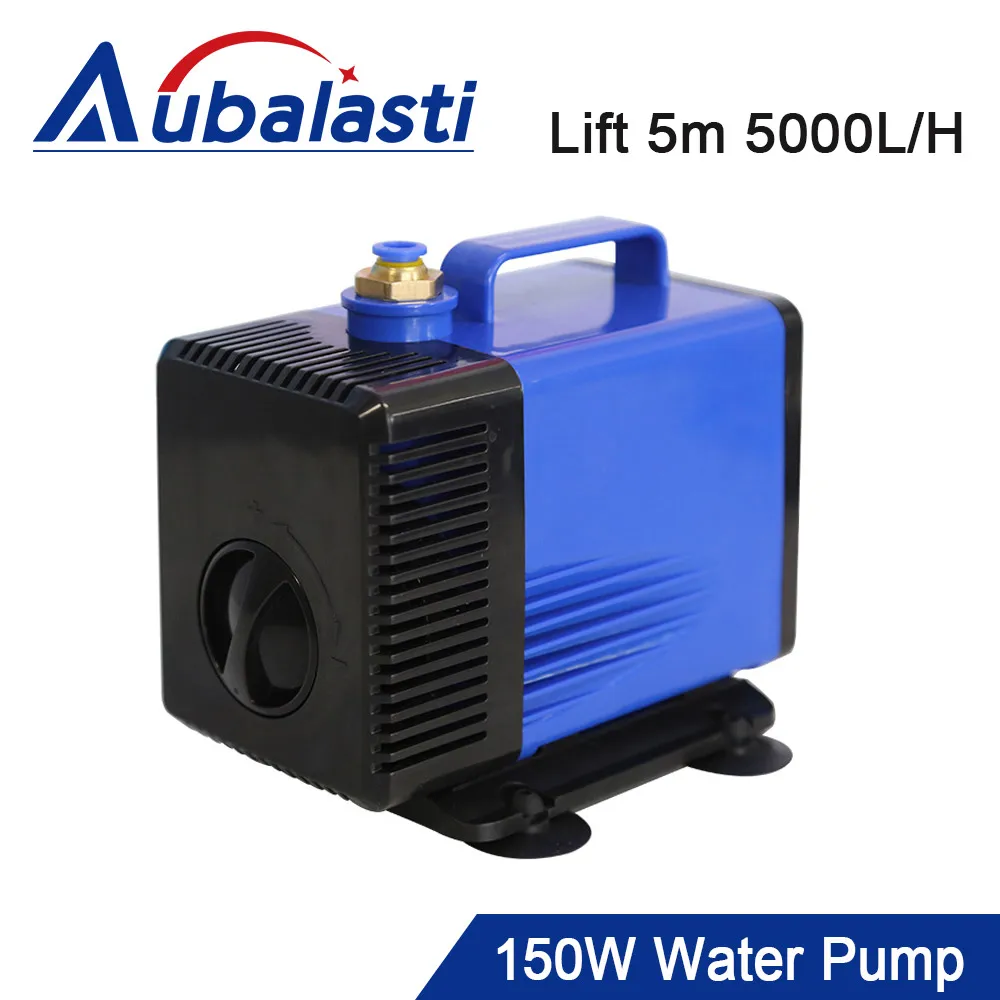 Aubalasti Water Pump 150W Lift 5m 220V Caliber 8mm Engraving Machine Tool for CNC Router Spindle Motor