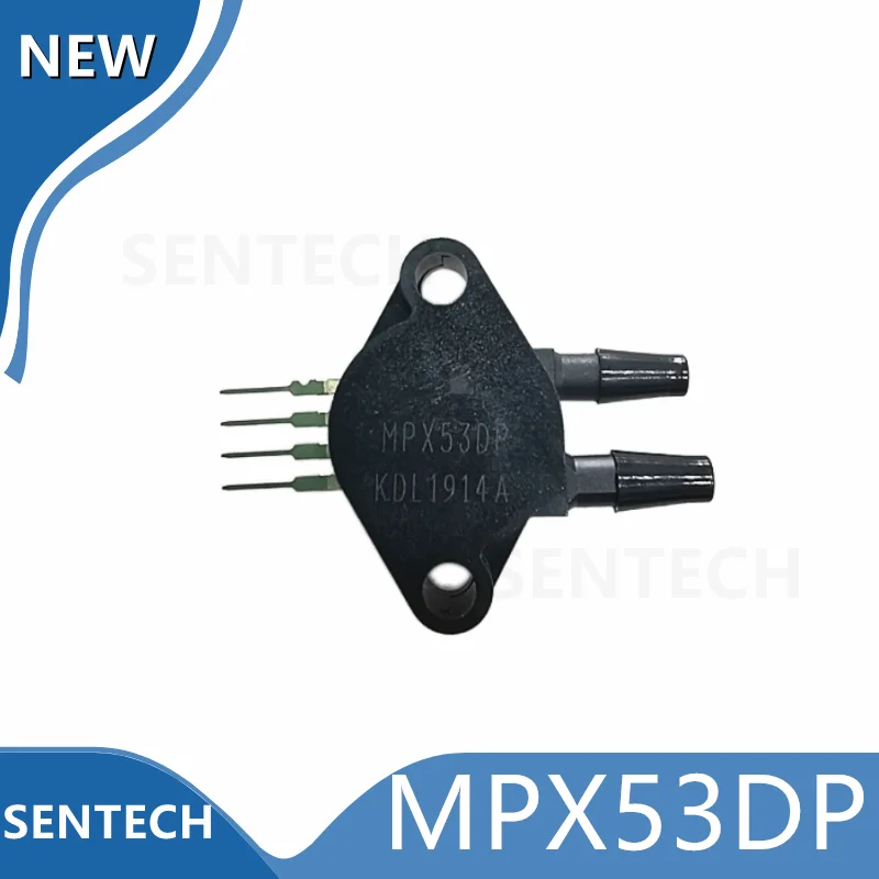 

2Pcs/Lot New Original MPX53DP SIP-4 Pressure Sensor, 3V, 0/50kPa, Sensor 4, Dual Port