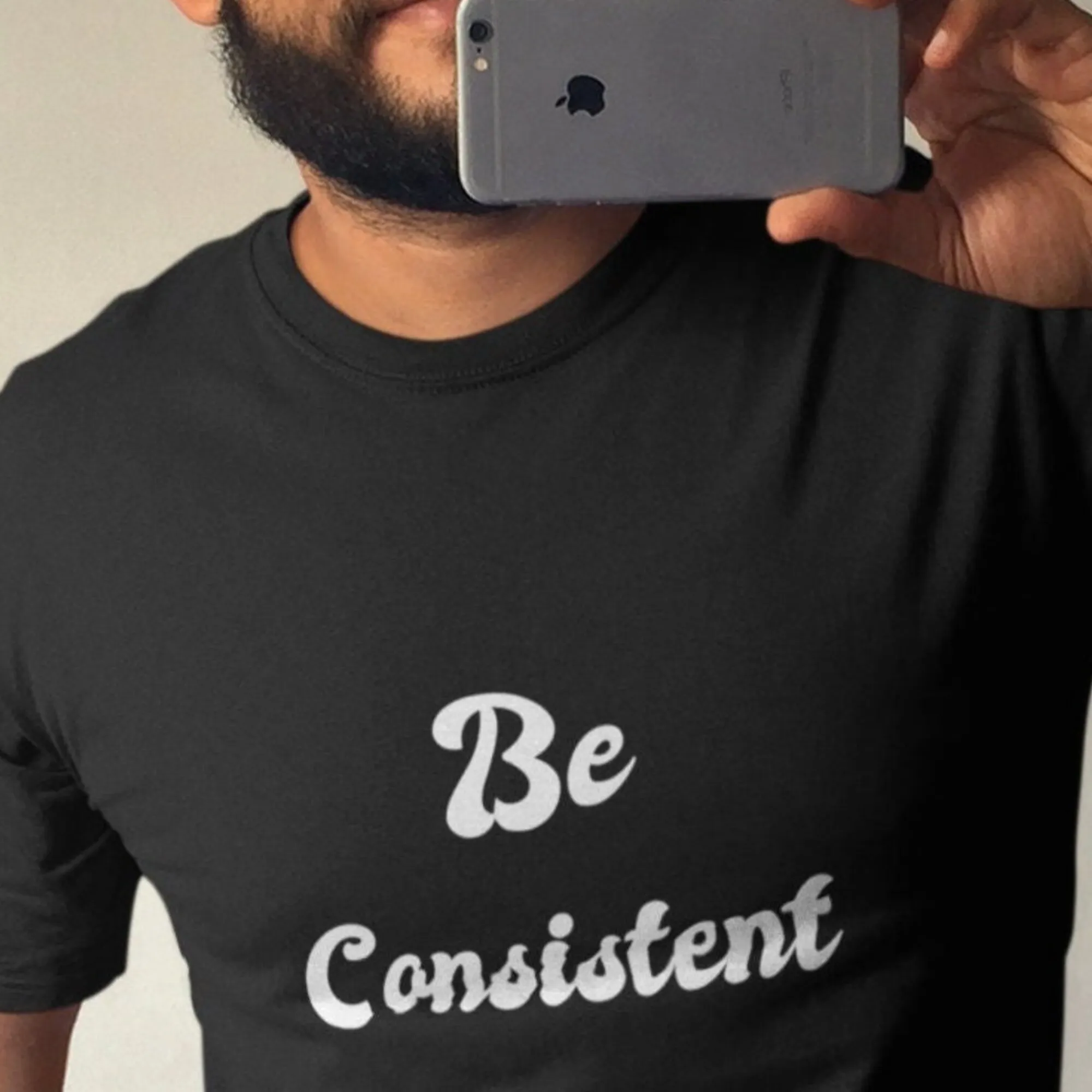 Be Consistent T Shirt Fitness Motivation Inspirational Gift Motivational Quote Discipline