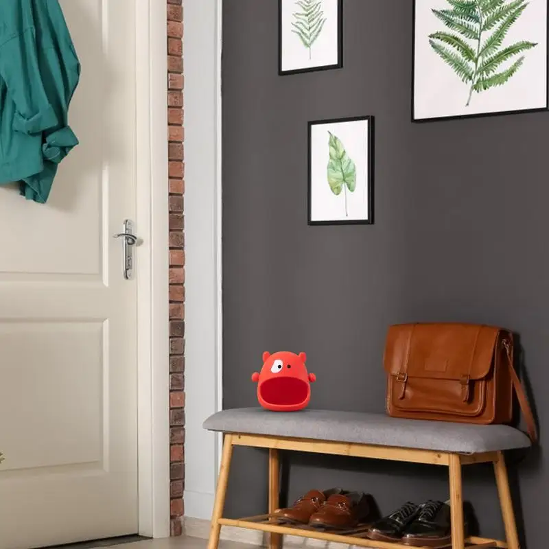 Decorative Bowl For Keys Cow Candy Dish Bowl Unique Creative Key Dish Bowl Entryway Table With Big Container Storage Mouth 