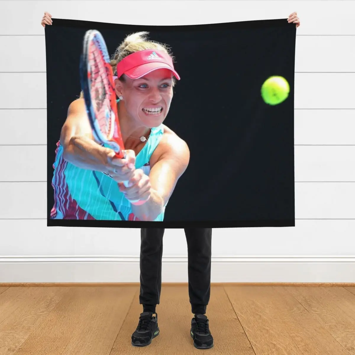 

angelique kerber #3 Throw Blanket Weighted Vintage Fashion Sofas Blankets