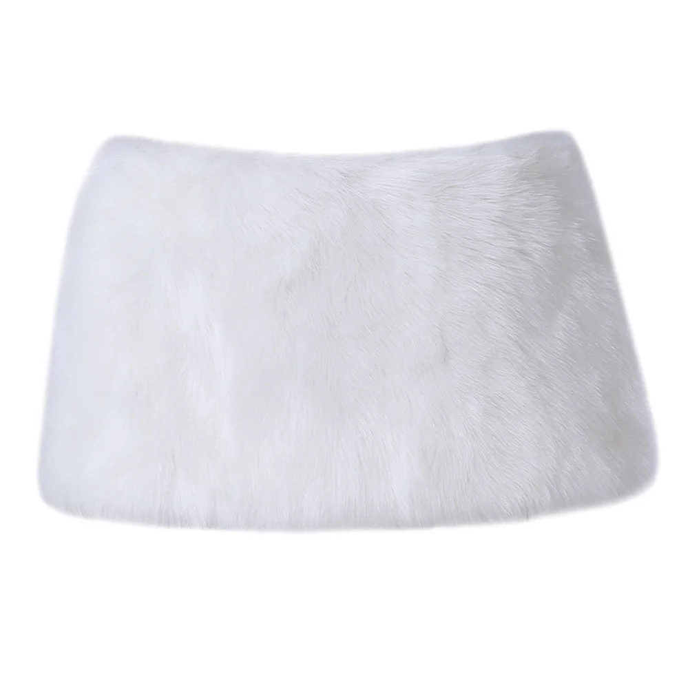 شال دافئ للنساء شتاء أنيق للعروس اللفاع ناعم من ألياف الأكريليك كيب حفل زفاف حفلة موسيقية العروس شال شتوي #3