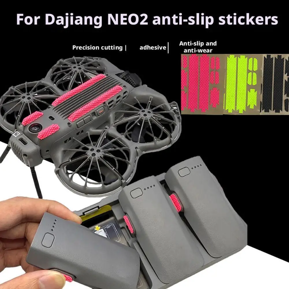 1PC Battery Marker Stickers For DJI NEO 2 Anti-Slip And Anti-wear Adhesive Stickers Removable Adhesive Stickers Drone Accessory