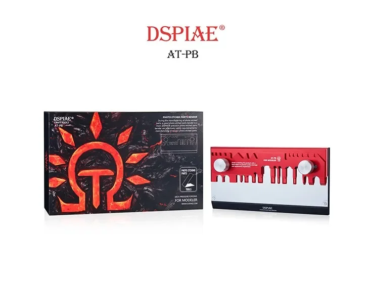 El mejor herramienta para modelismo: DSPIAE AT-PB Photo Etching Sheet PE Bending Vise para kits de modelos