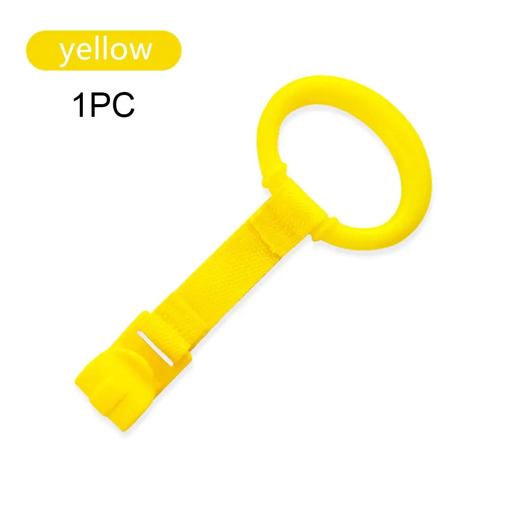 

1/4PCS Pendants Bed Rings Crib Hook Pull Ring For Playpen