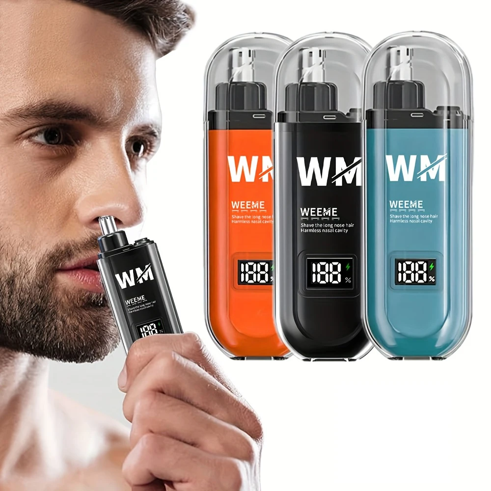 Portable Mini Nose Hair Trimmer, 1pc Nose Hair Remover, Nose Hair Shaver, Personal Care Appliances for Men & Women