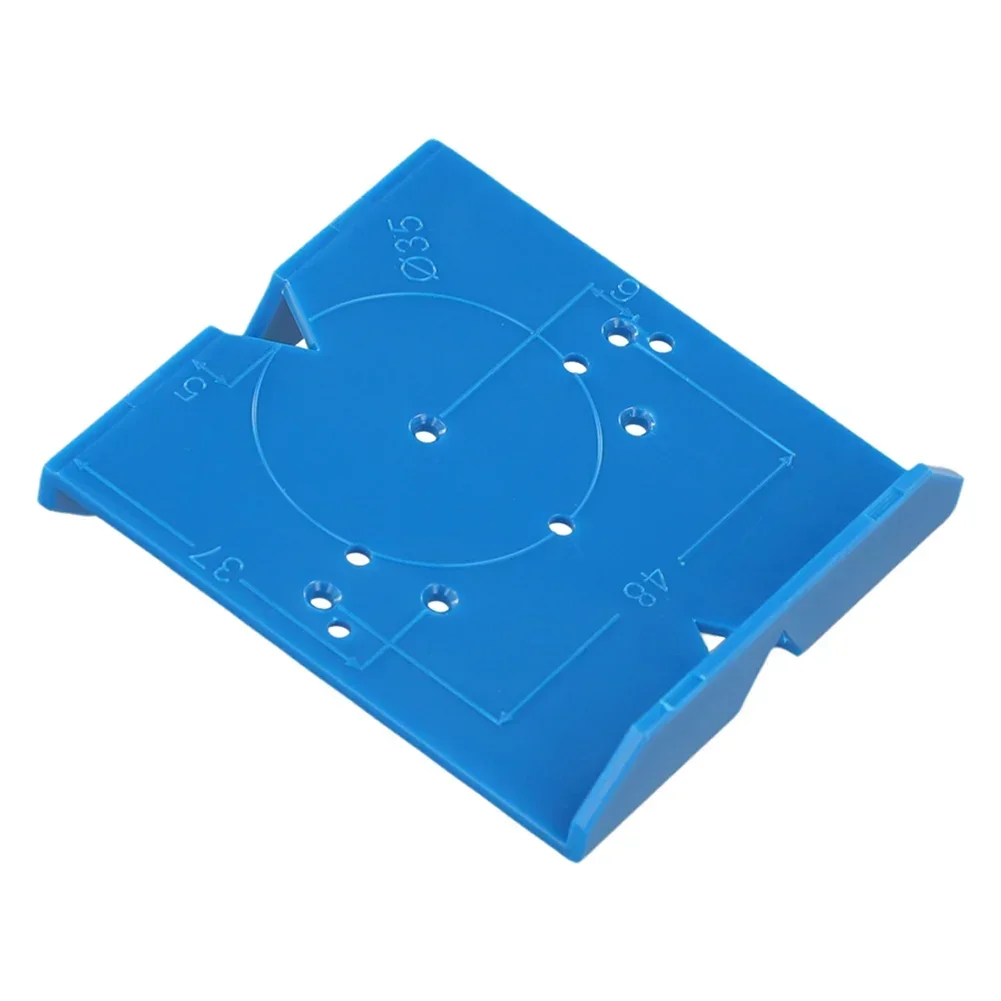 Carpentry Projects Cabinets Hinges Locator ABS Hinge Jig Hinge Opening Positioning Ruler ABS Plastic Material Cabinets Hinges