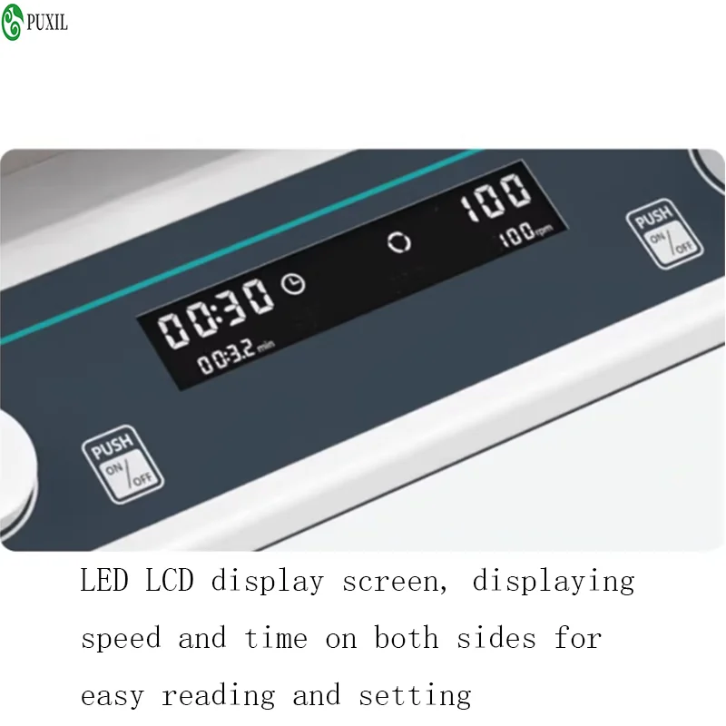 JOANLAB 110/220V Orbital Shaker Digital Display Shaker Laboratory Multi-purpose Oscillator Adjustable Speed 200rpm SK-20