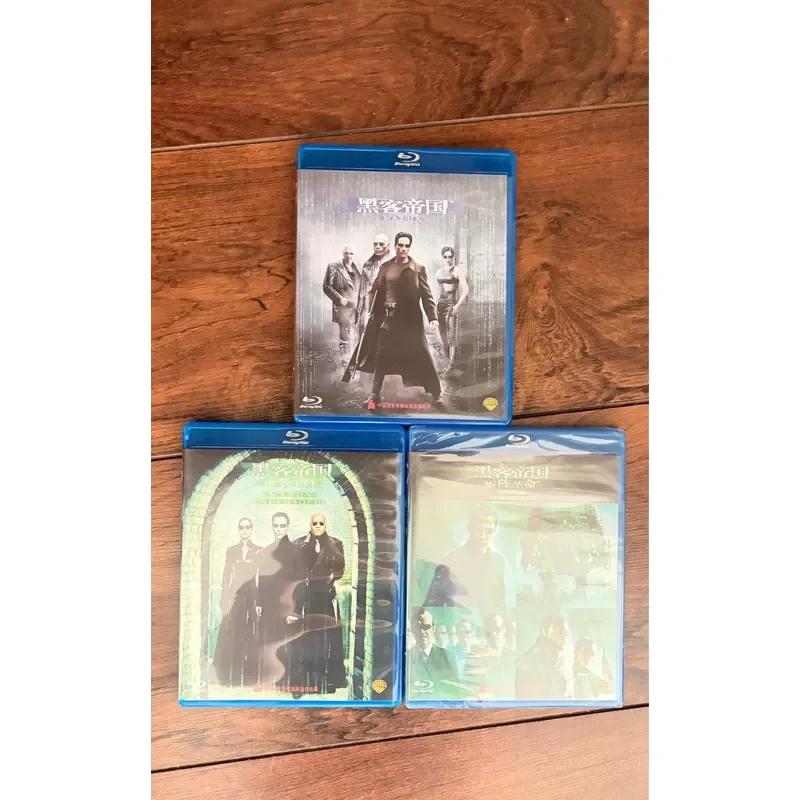 Genuine The Matrix Trilogy Blu-ray Disc Set Clean Well Kept Almost Brand New Condition