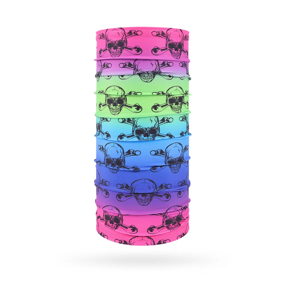 

3D Skull Tubes Summer Bandana Multifunctional Sports Scarf Motorcycle Cycling Hiking Hunting Fishing Face Mask Neck Gaiter