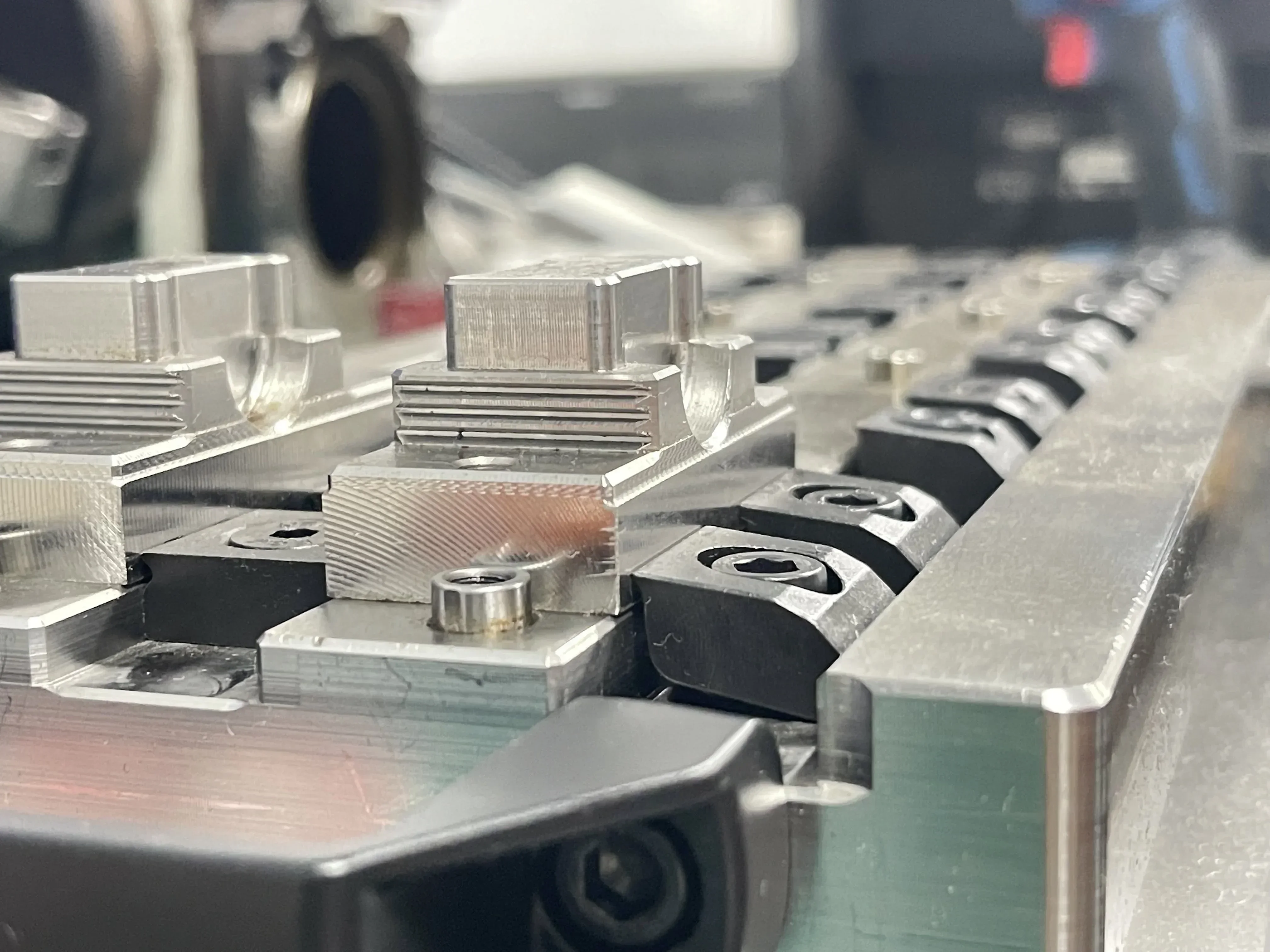 10pcs M6-M12 OK-Vise fixture CNC Machining Center Multi-station Clamping Block Seagull-type Fixture
