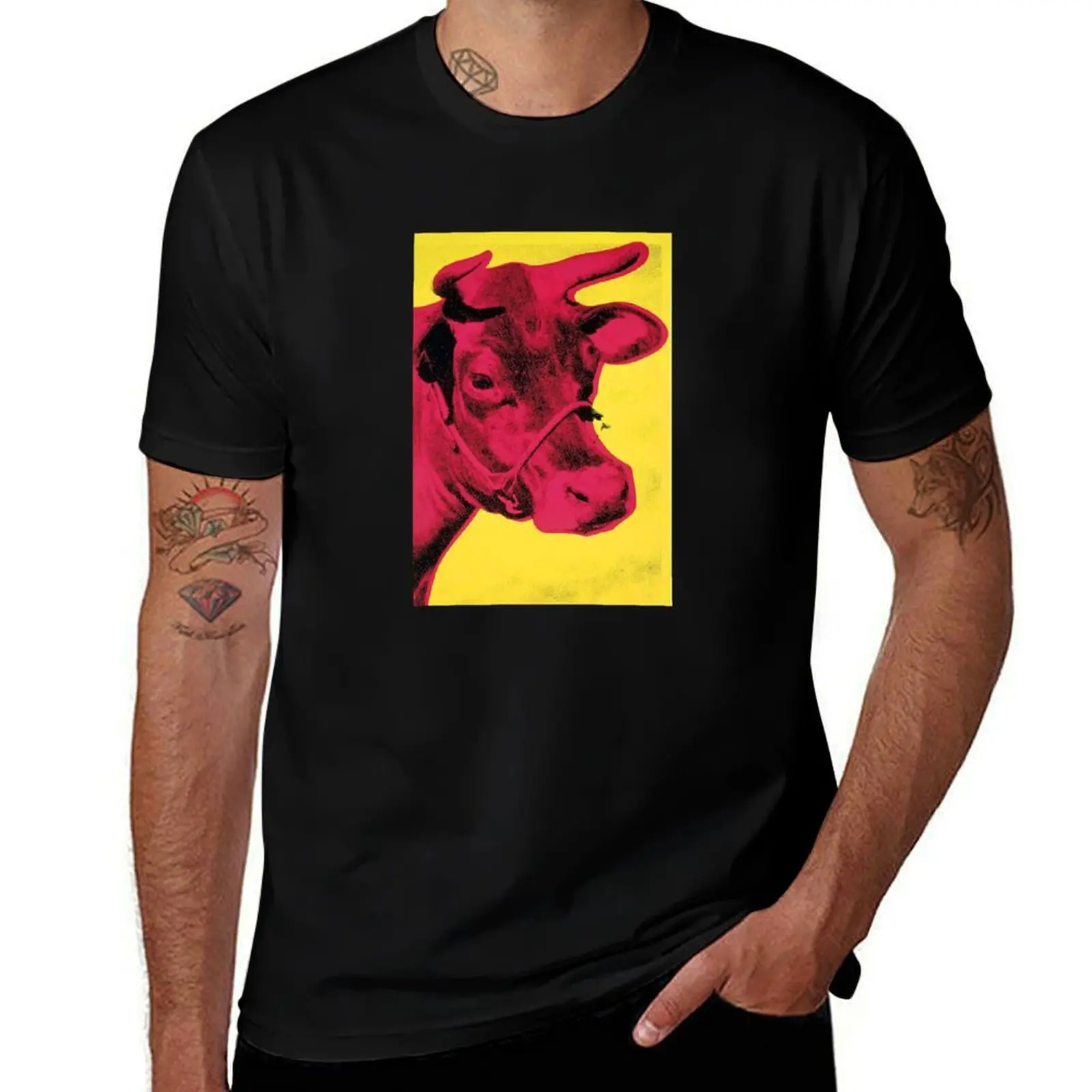 

Andy Warhol Popart T-Shirt t shirt man plain t shirts for man cotton T-Shirt
