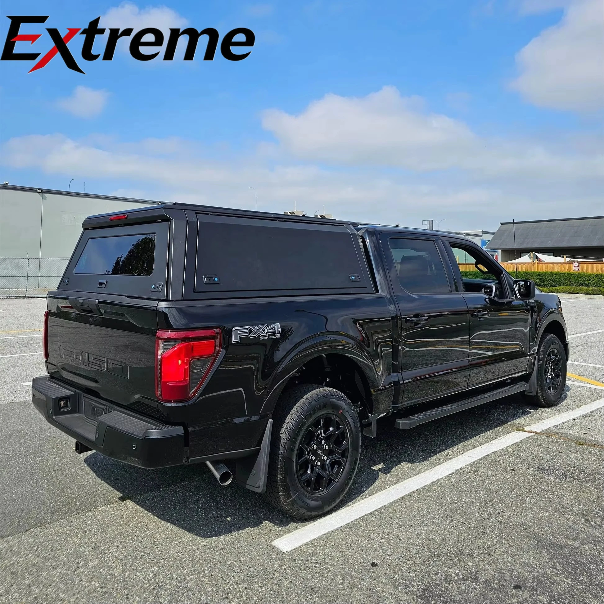 

Extreme:Universal Truck Aluminum Alloy HardTop Waterproof Pickup Bed Topper Canopy for 2022-2025 ford Maverick F150