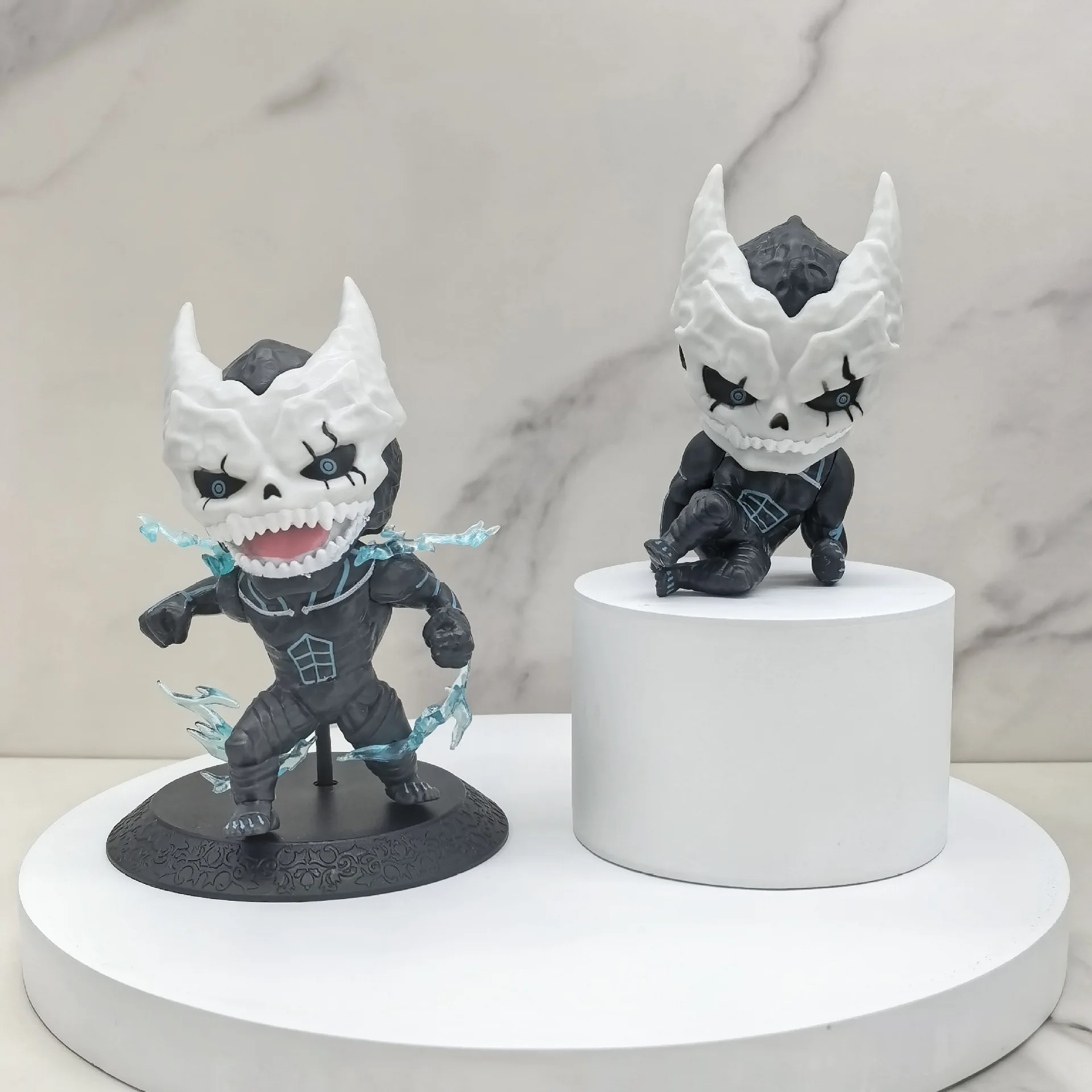 5 stks/1 set 6 cm Anime kaiju Nr 8 Hibino Kafka Figuur Monster Anime Model Speelgoed Gift Collection Action Figure Desktop Auto Decoraties