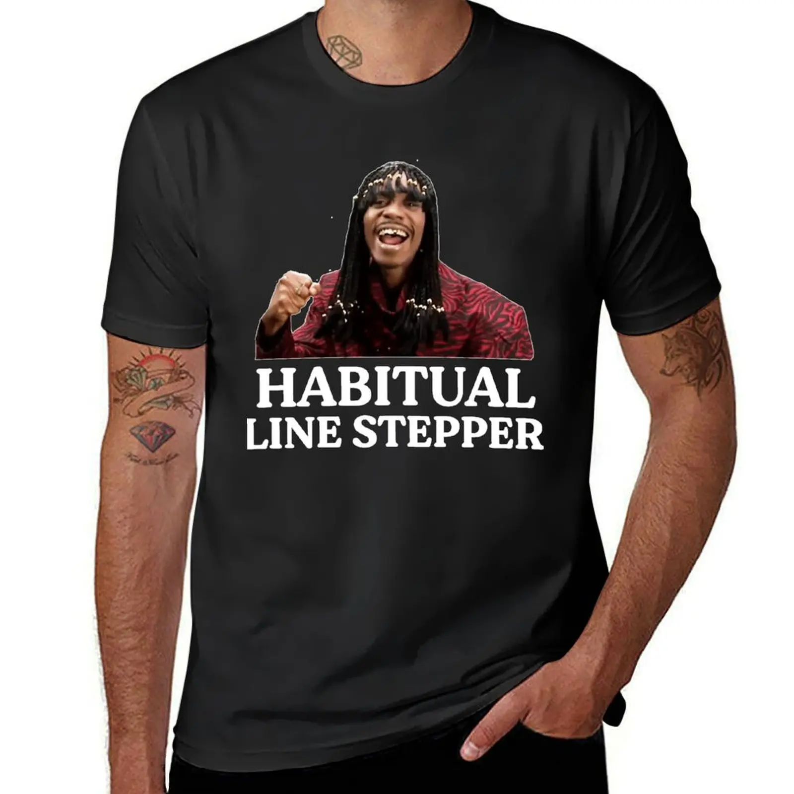 

Habitual Line Stepper T-Shirt valentines clothes anime t shirts baggy shirts t shirt men 100℅ cotton