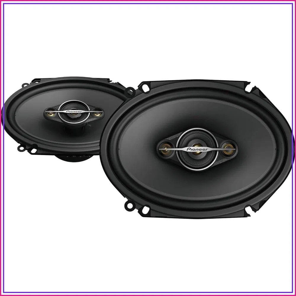

6x8 4-Way Car Speakers 350W Max – Balanced Sound, Enhanced Bass, Great Stock Replacement