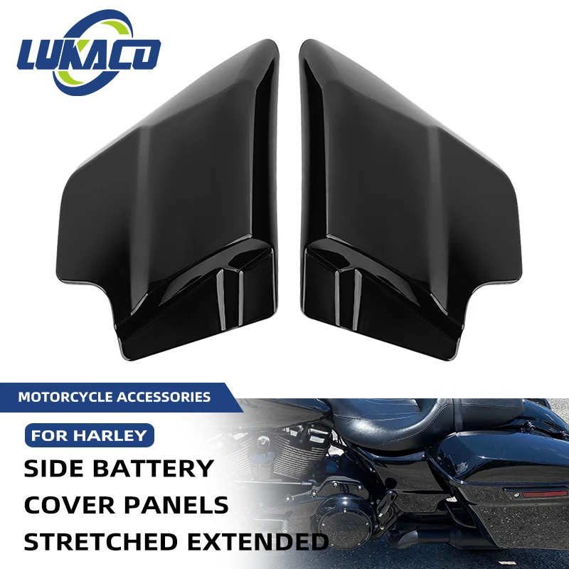 

Motorcycle Accessories Side Battery Covers For Harley Touring Electra Street Glide Road King 23-25 Left Right Fairing Protector