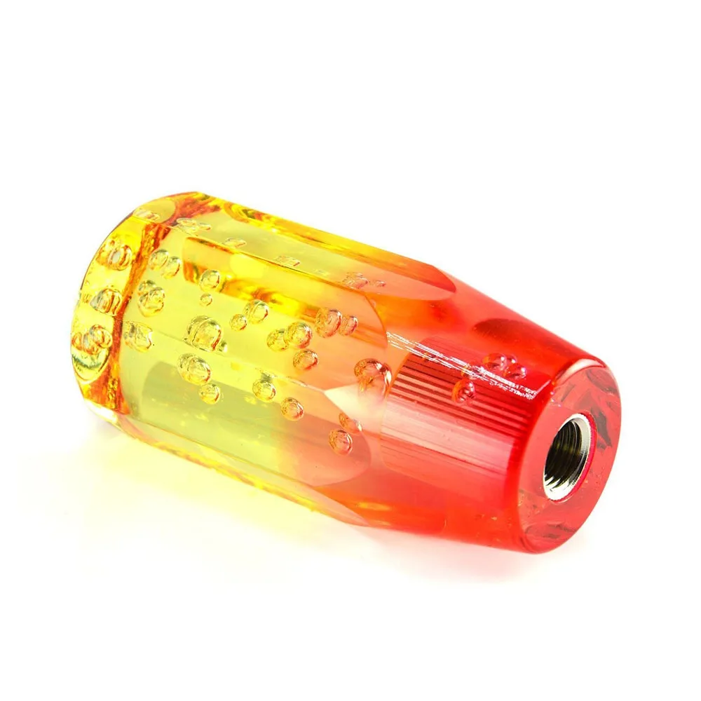 Transparent Bubble Gear Shift Knob Bubble Design Crystal Style Manual Shift Knob Gear Shifter Head 10CM Universal Shifter