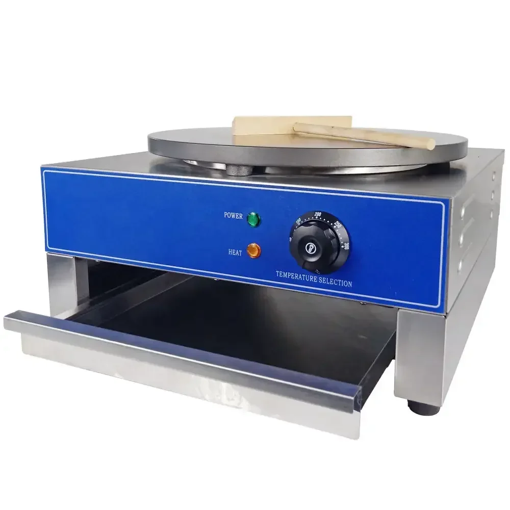 Catering & Food Store Single Pan Automatic Crepe And Mini Pancake Maker Electric Panini Making Machine