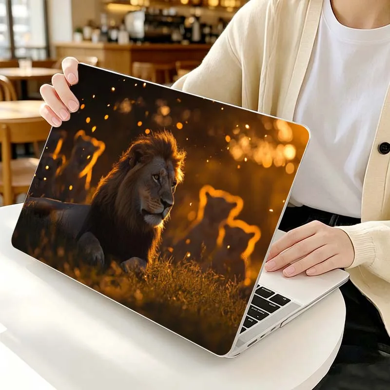Tigers And Lions Cover For Apple MacBook Air Pro 13.3 14.2 15.3 11.6 12 16 13 inch Laptop Protective Case Hard Shell