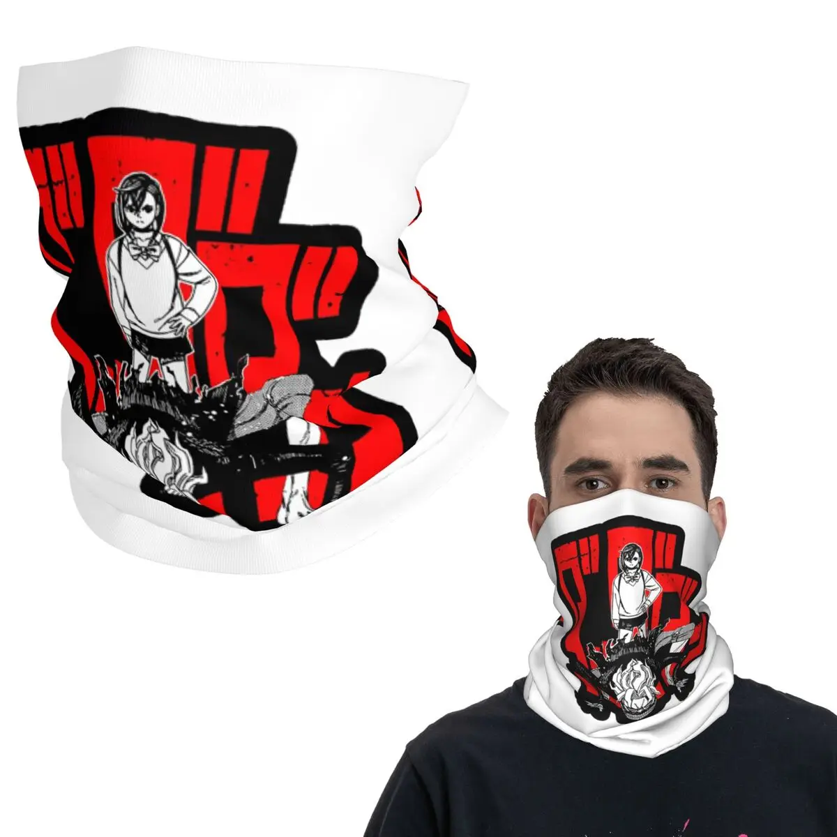 

Многофункциональная бандана-маска-шарф Dandadan с принтом, для велоспорта, унисекс, для взрослых
