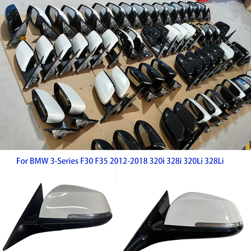 For BMW 3‑Series F30 F35 2012‑2018 320i 328i 320Li 328Li Side Rearview Mirror OE 51167245107 51167245108 51167245103