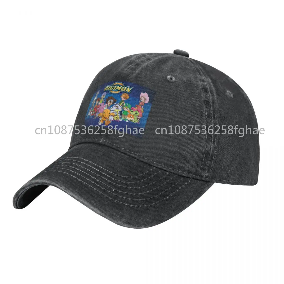 

Digimon Adventure Baseball Cap For Men Cotton Hats Adjustable Hat Fashion Casual Cap Truck Driver Hat