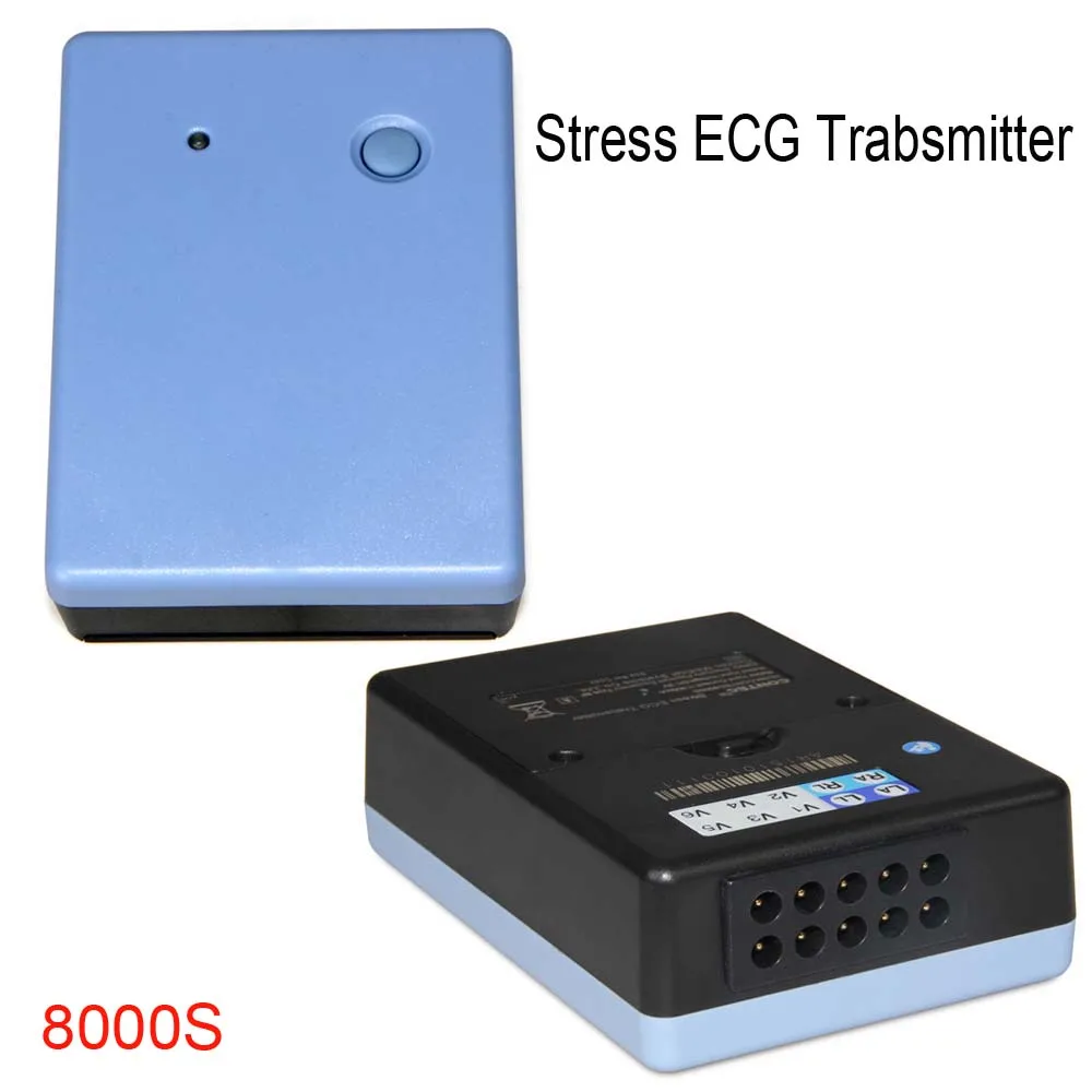 CONTEC8000S Wireless Exercise Stress 12 Leads ECG Analysis System Machine PC Software CONTEC