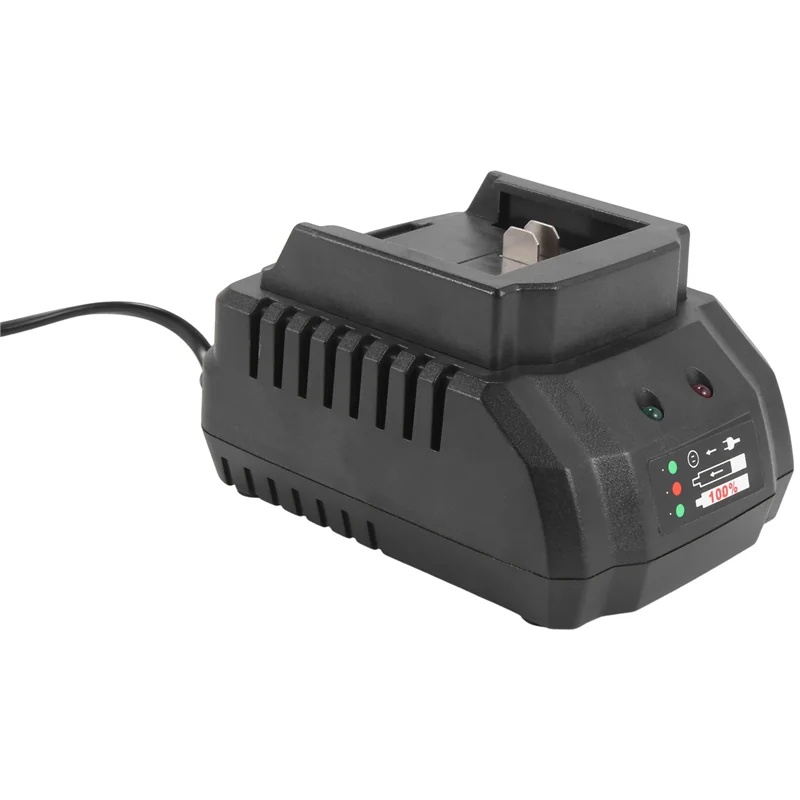 

LLCS-21V Power Tool Battery Charger For 21V Tools Power Tool Portable Smart Fast Li- Charging Black US Plug
