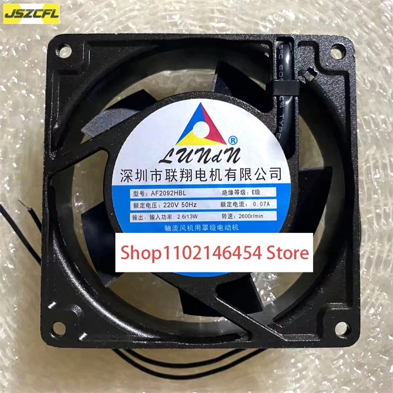 

1 шт. для LUNAN AF2092HBL AC 220/240 В 0,07 А 90x90x25 мм 2-проводной охлаждающий вентилятор