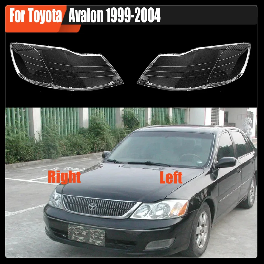 

For Toyota Avalon 1999-2004 Headlamp Transparent Cover Lamp Shade Headlight Shell Lens Plexiglass Replace Original Lampshade