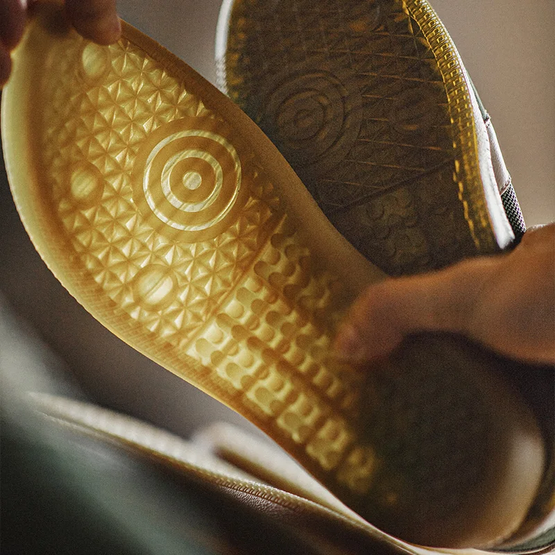 Men's Retro German Mesh Sneakers - Breathable Low-Top Casual Shoes