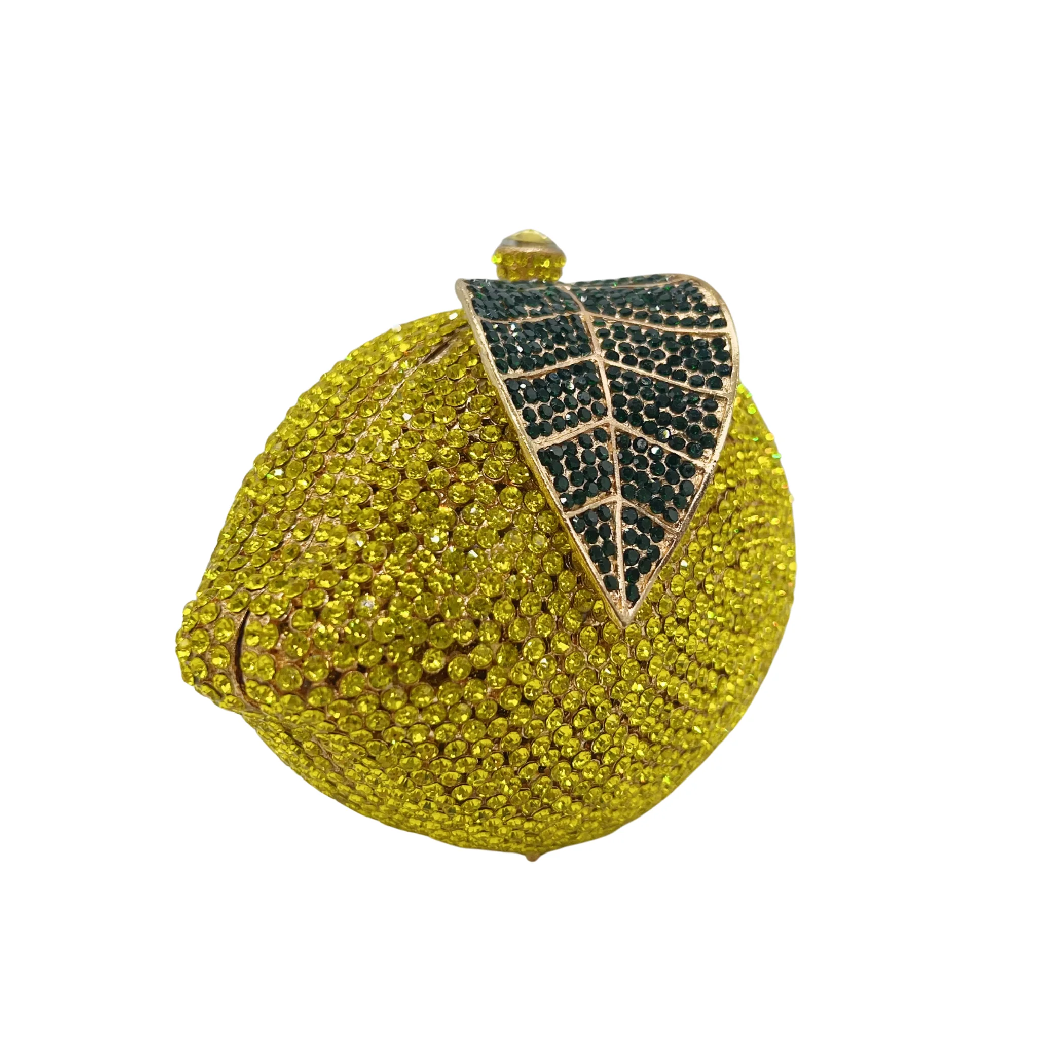 Lemon Slice Clutch, Citrus Fruit Theme Evening Bag for Women. OEM Custom Summer Purse, Low MOQ Wholesale from Factory Direct