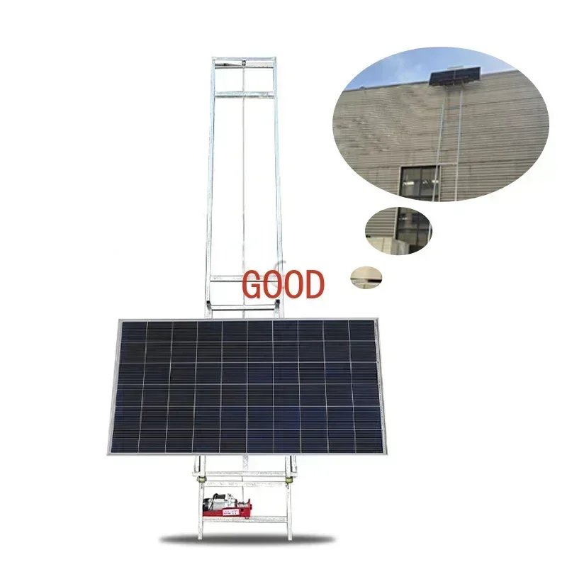 9M Electric Cargo Lift Hoist Elevator Lift Solar Panel Lifter Automatic Lifting Platform Indoor And Outdoor Decoration Hoist