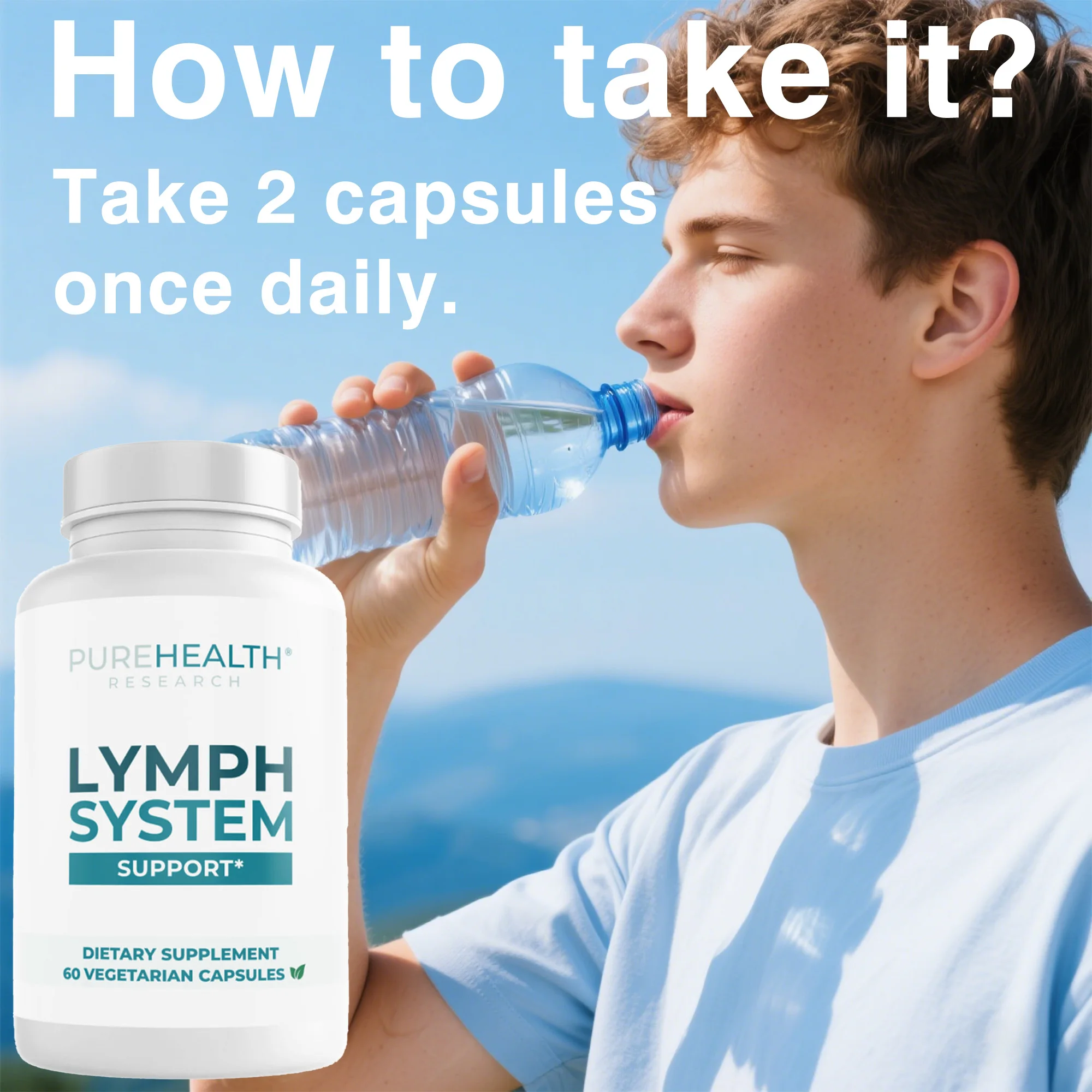 دعم الجهاز اللمفاوي - مع مستخلص الهندباء يدعم الجهاز اللمفاوي ويقلل التورم وينظف ويعزز المناعة #5