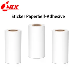 LKX HD Mini Portable Printer Thermal Paper Universal 57mm Self-adhesive Paper Label Sticker For Phone Printing Picture Photo