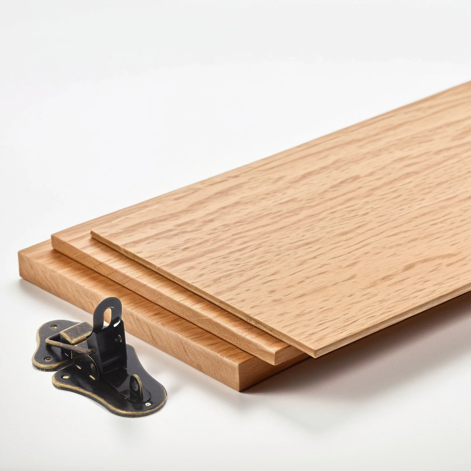 

Retro Style Duckbilled Hasp Latch Sturdy Iron Material Secure Locking Mechanism Versatile Storage Elegant Design