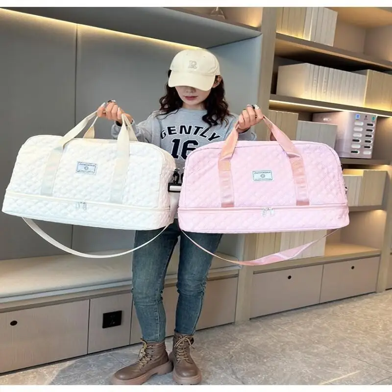 

New Fashionable Fitness Training Storage Bag Crossbody Waterproof Multi Functional Large Capacity Casual Handheld Storage Bag