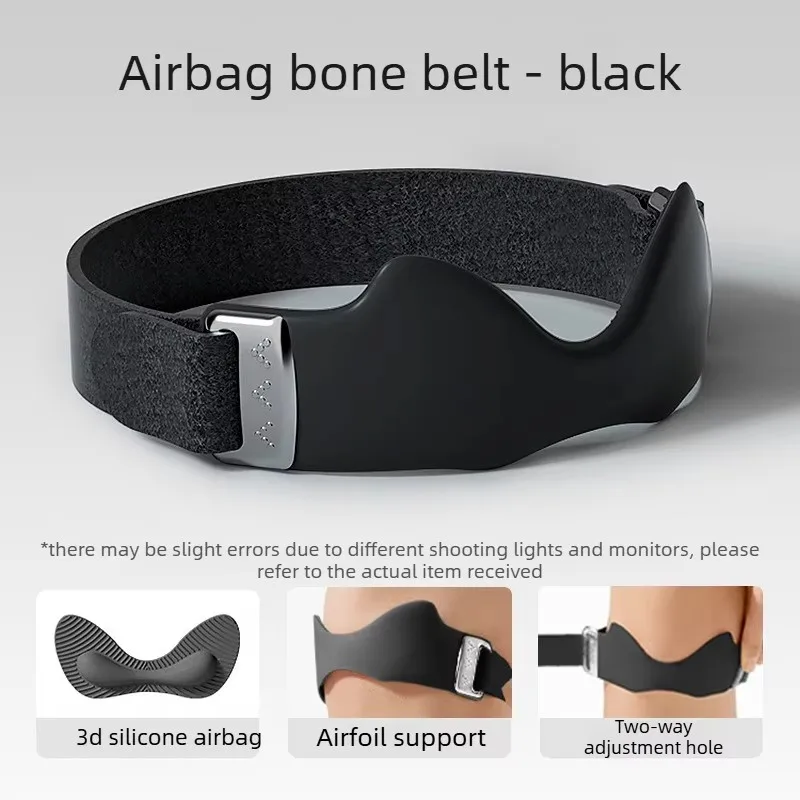 Adjustable Non-Slip Patella Band Stabilizer Knee Brace Silicone Patellar Tendon Support Strap with 3D airbag for Sports