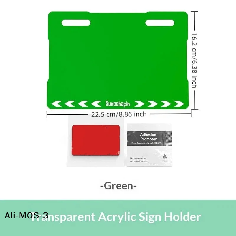 【S】Universal Acrylic Motorcycle License Plate Frame Transparent License Plate Holder Rear License Plate Motorcycle Accessories